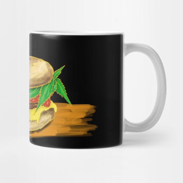 Weed Burger by chandrajul